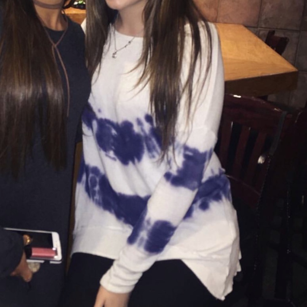 Free people tie dye sweater